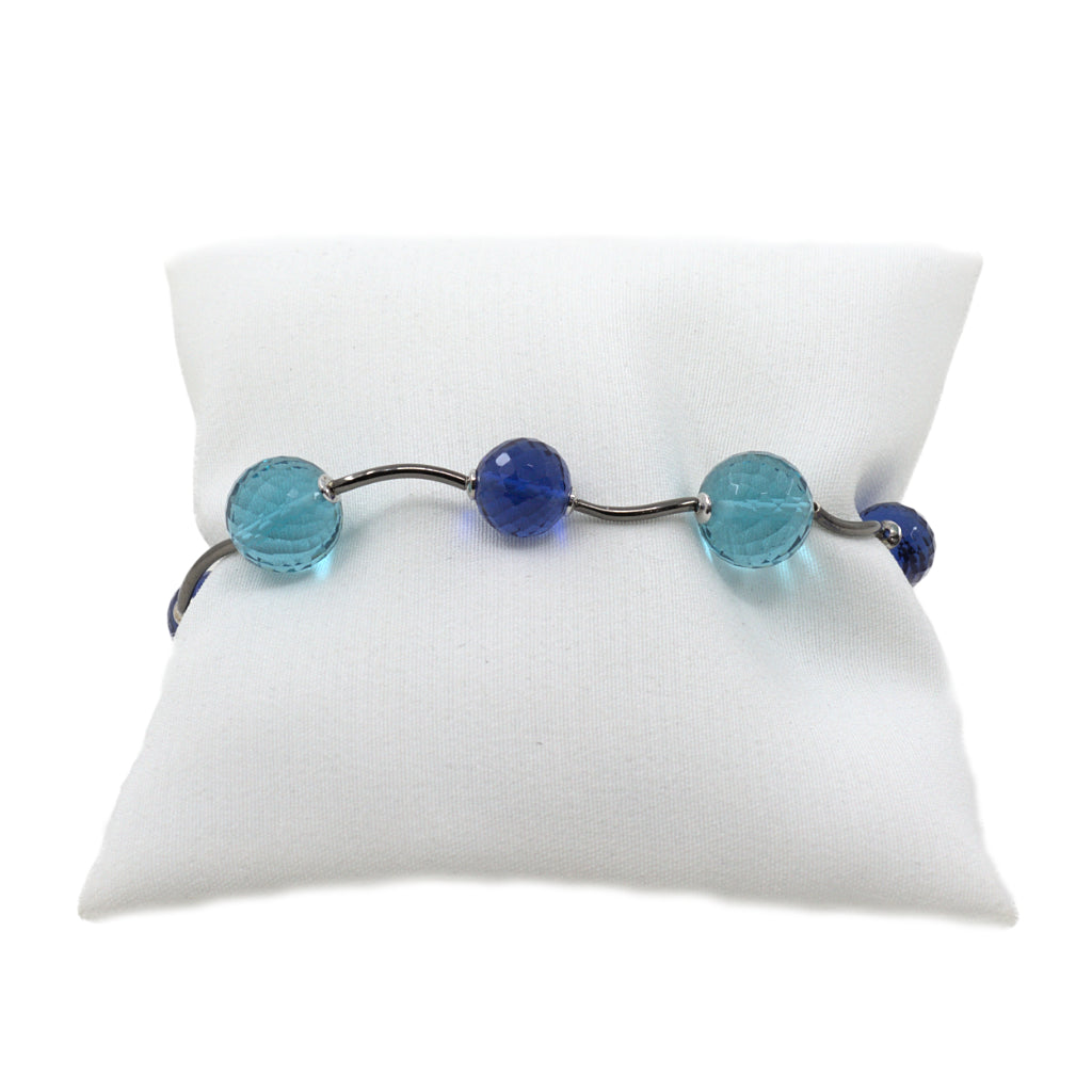 Bracciale onde blu - Mathis & Co.