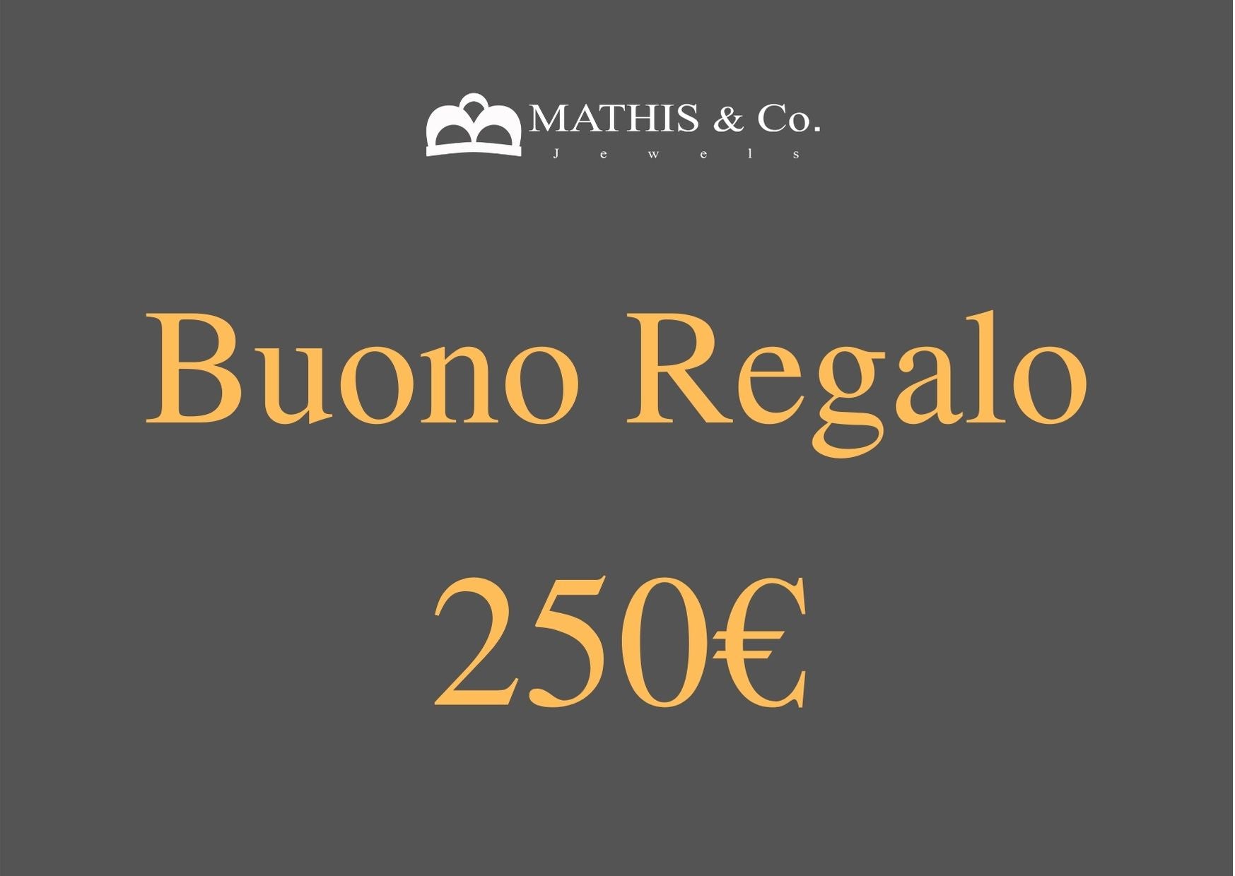 Buono Regalo Mathis & Co..