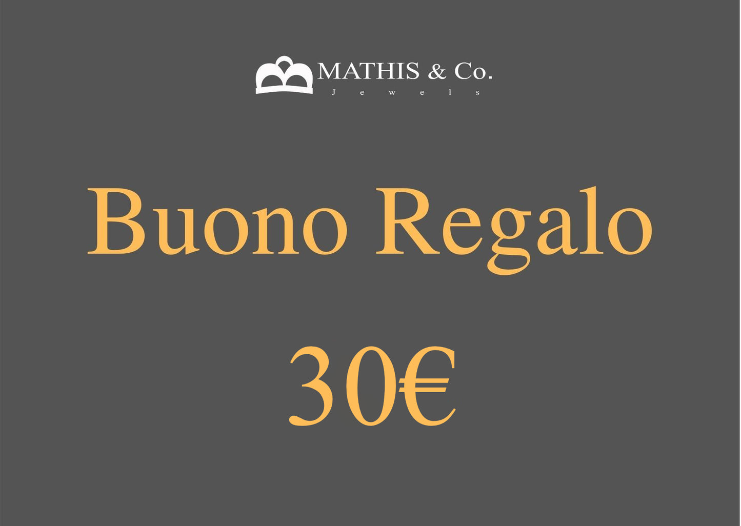 Buono Regalo Mathis & Co.