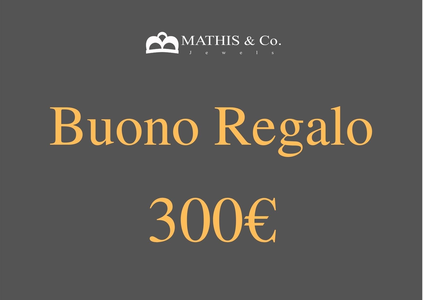 Buono Regalo Mathis & Co..