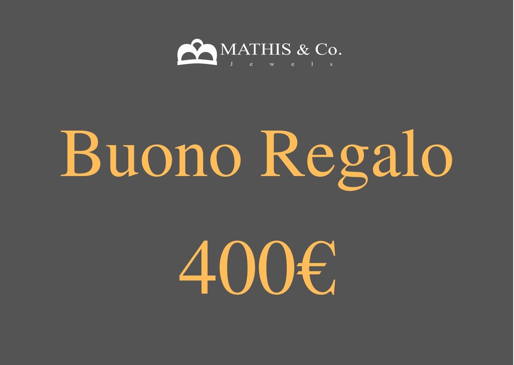 Buono Regalo Mathis & Co..