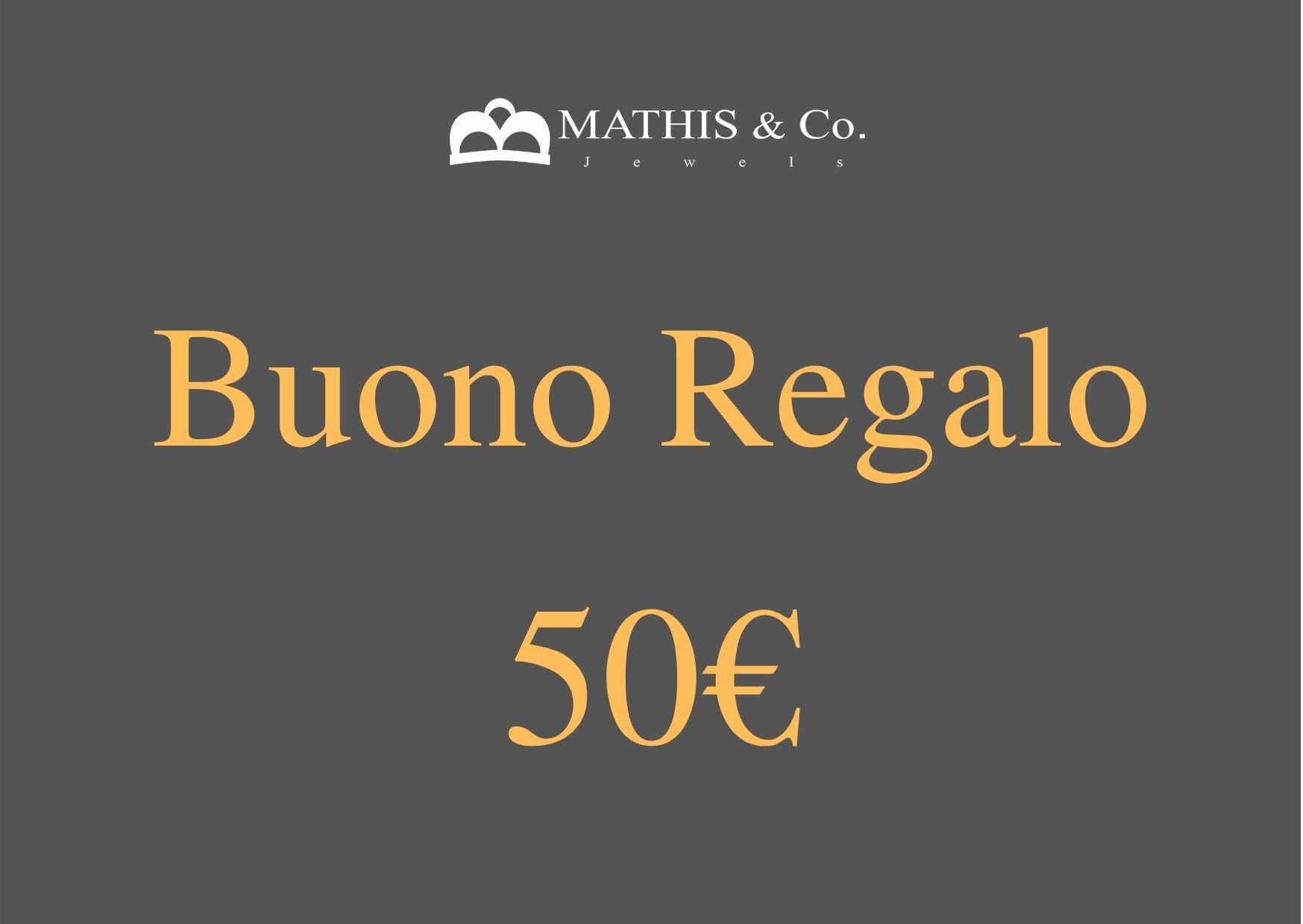 Buono Regalo Mathis & Co..