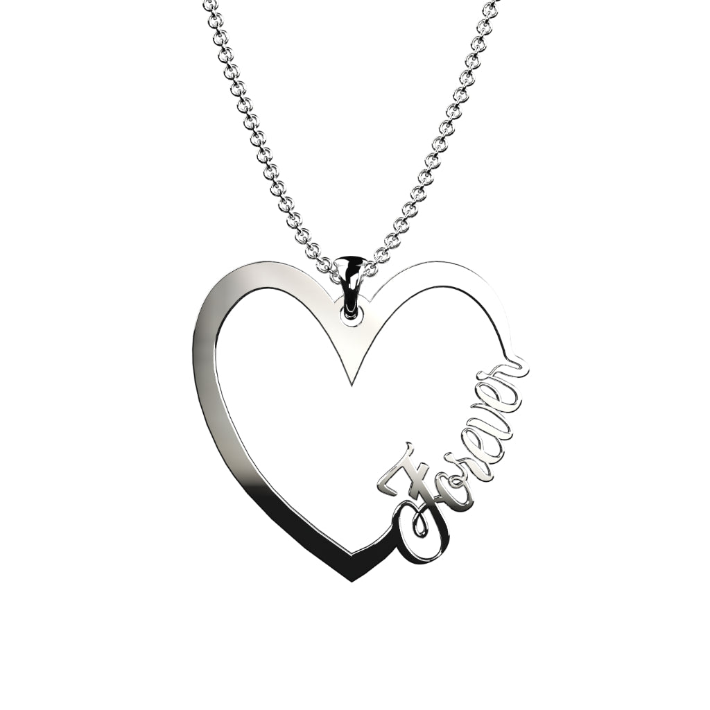 Collana "Forever" in argento.